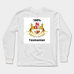 100% Tasmanian Long Sleeve T-Shirt